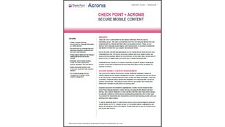 WP_acronis y Check Point seguridad contenido móvil