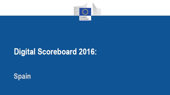 DESI 2016 Spain Scorecard