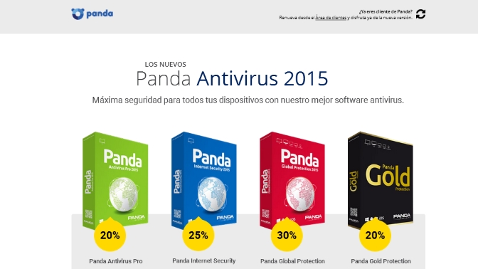 Web de Panda Security