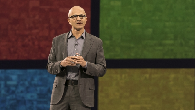 Nadella en la Worldwide Partner Conference de Microsoft 2015 en Orlando