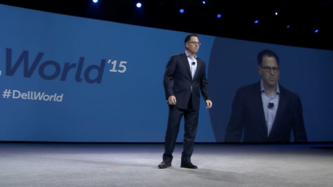 Michael Dell en DellWorld 2015