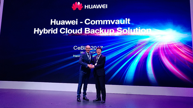 Acuerdo Commvault y Huawei_nubes híbridas