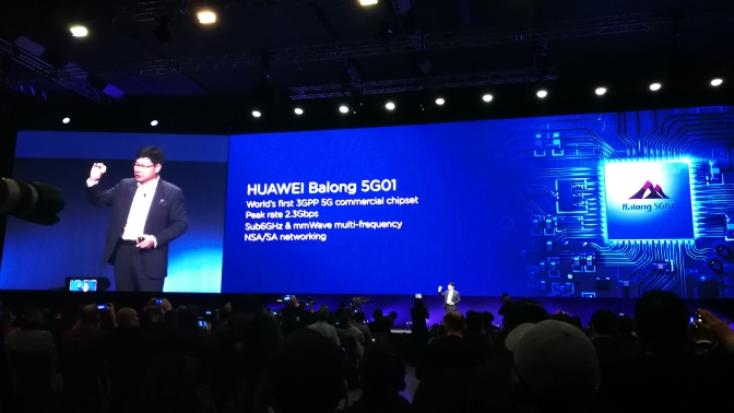 MWC 2018 Huawei Balong 5G01