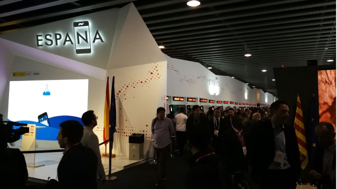 Pabellón de España en el MWC 2018