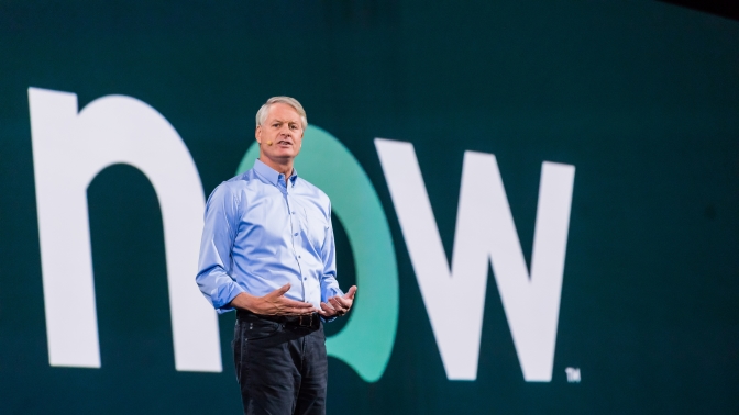 John Donahoe, presidente y CEO de ServiceNow