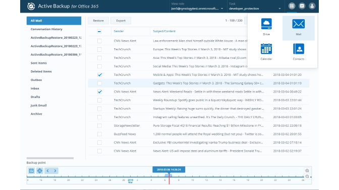 Synology backup