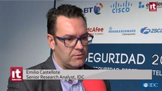Emilio Castellote, IDC, ciberseguridad 2019
