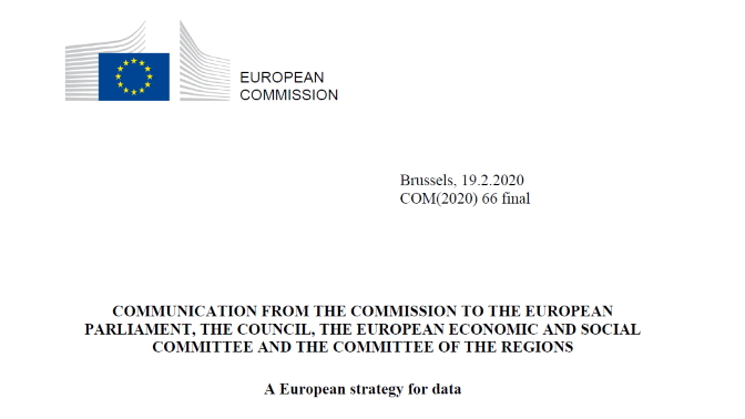 Portada WP Estrategia europea de datos
