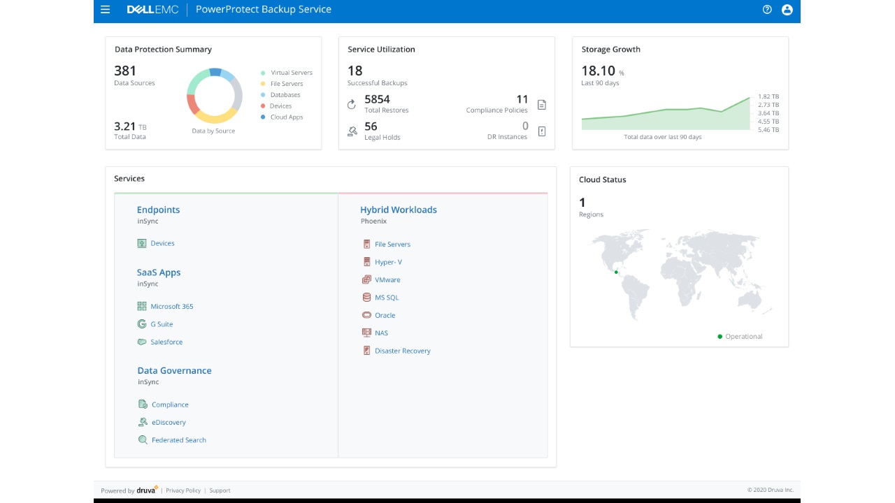 Dell EMC Service Backup