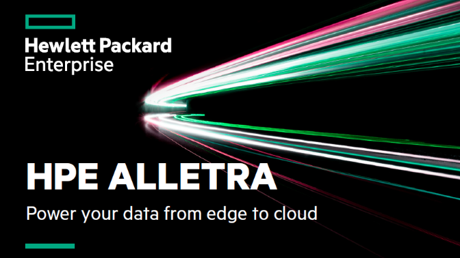 Infografía HPE Alletra: Potencia tus datos del Edge al Cloud