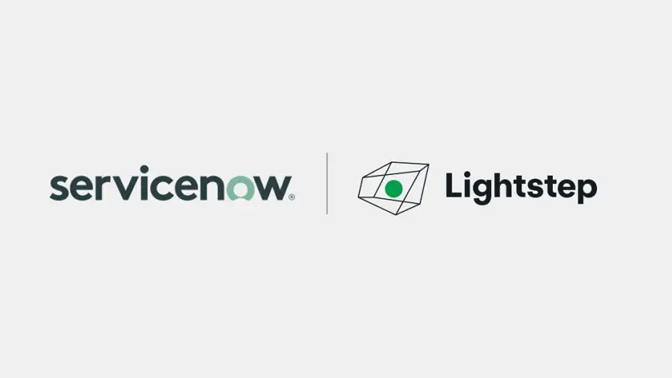 Servicenow lightstep