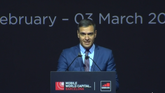 Pedro Sánchez MWC 2022