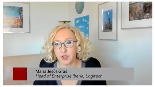 María Jesús Gras, Logitech