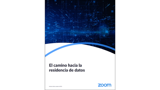 Zoom: el camino hacia la residencia de los datos
