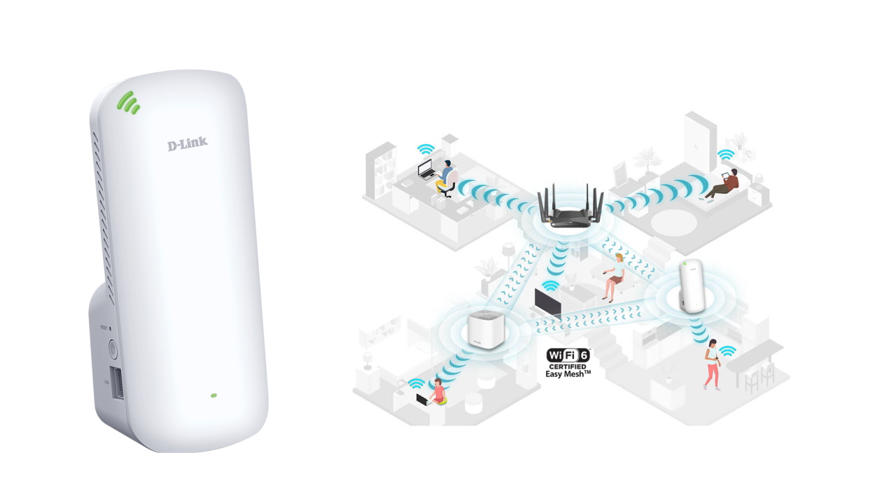 D-Link lanza un extensor WiFI 6, Actualidad