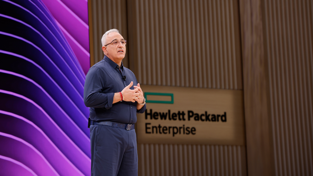 Antonio Neri, presidente y CEO de HPE en Discover 2023