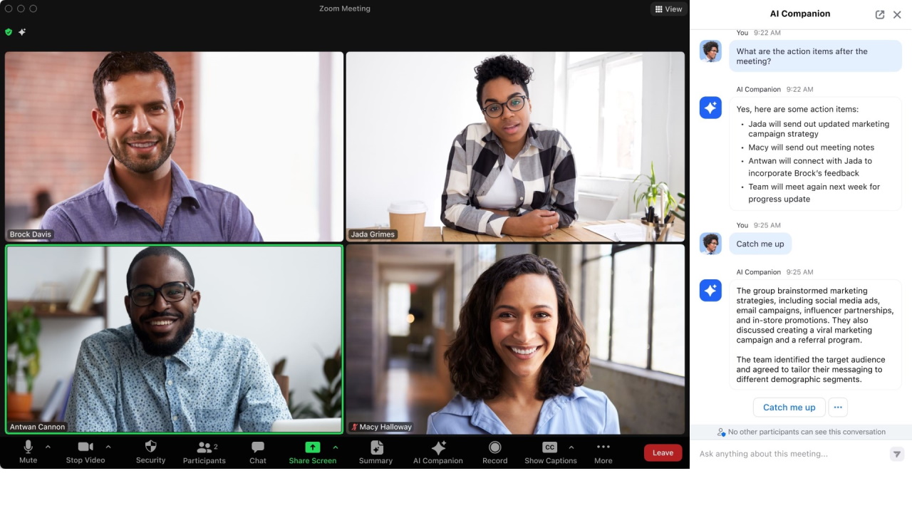 Zoom AI Companion