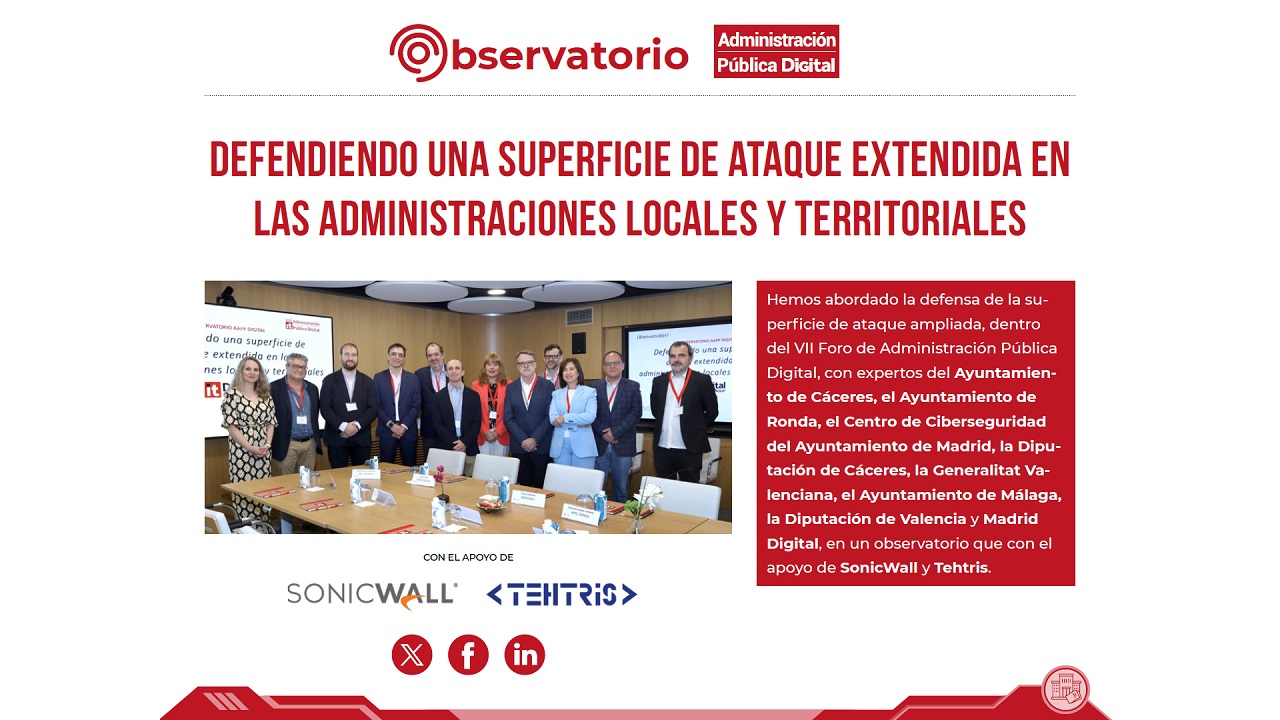 Observatorio Superficie de ataque