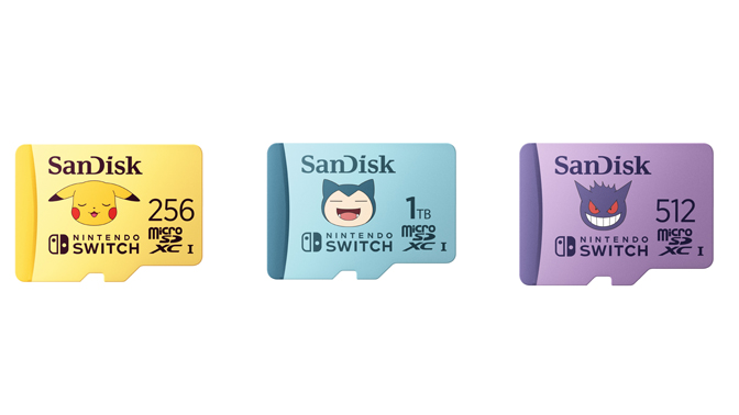 WD microSD Pokemon
