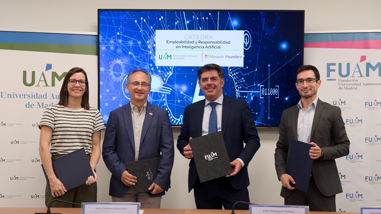 Anna Cejudo, Felix Zamora, Fidel Rodríguez, Francisco García