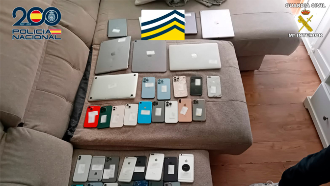 Guardia civil policia operacion