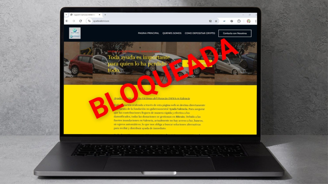 Bloqueo web Valencia