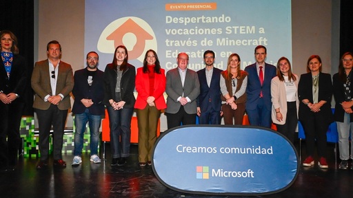 Evento Vocaciones STEM Minecraft
