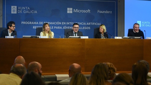 Firma Microsoft y Xunta de Galicia
