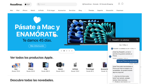 Rossellimac agente IA Salesforce