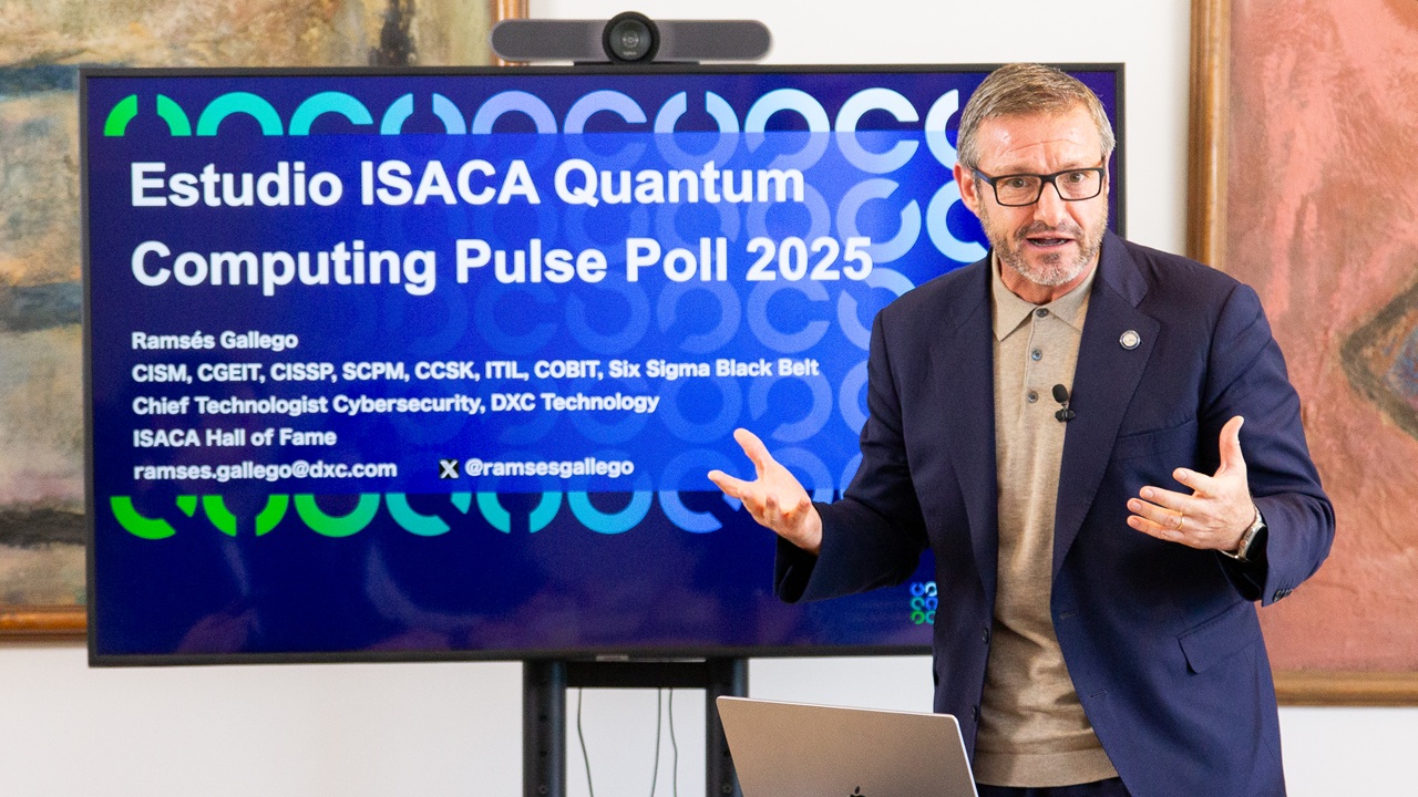 Ramsés Gallego- Presidente del Capítulo de Barcelona ISACA y miembro del Hall of Fame de ISACA