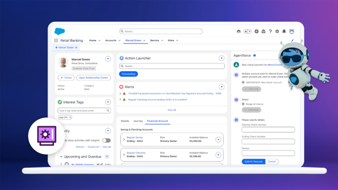 Salesforce Agentforce for Financial Services