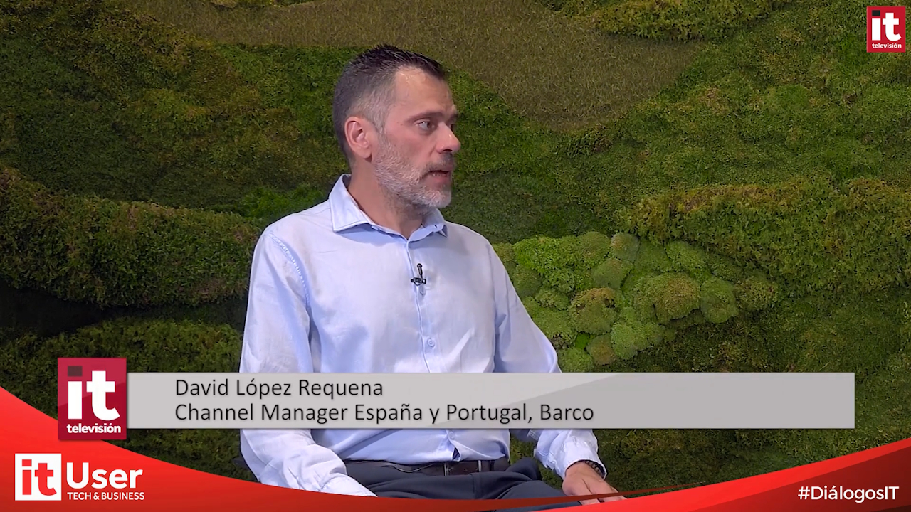 David López Requena, channel manager de Barco