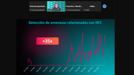 ESET webinar ciberamenazas 1S25