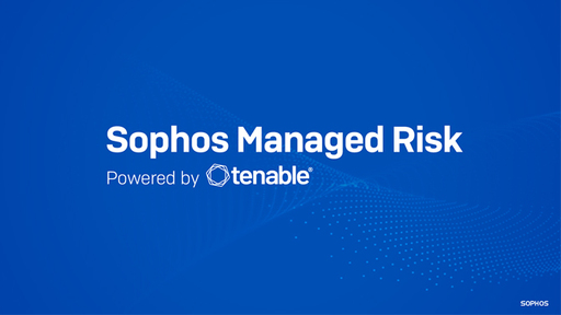 Sophos Managed Risk