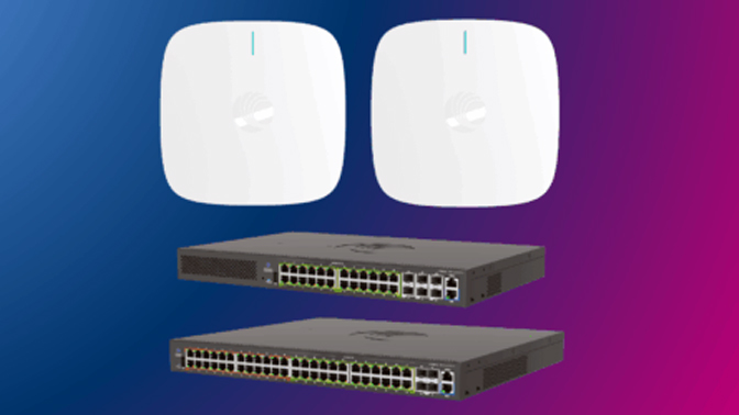 Cambium puntos acceso switches