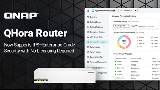 qnap router QHora IPS
