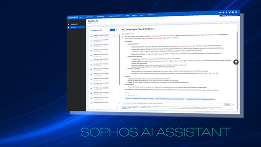 sophos AI Assistant
