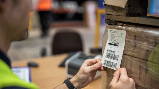 Brother logistica etiqueta