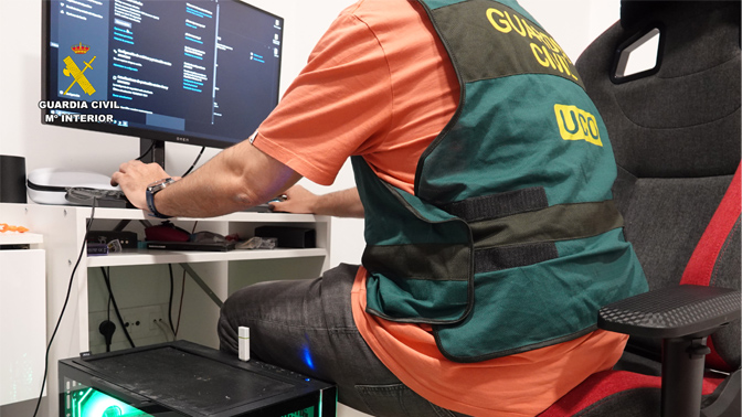 Guardia civil GoogleXCoder