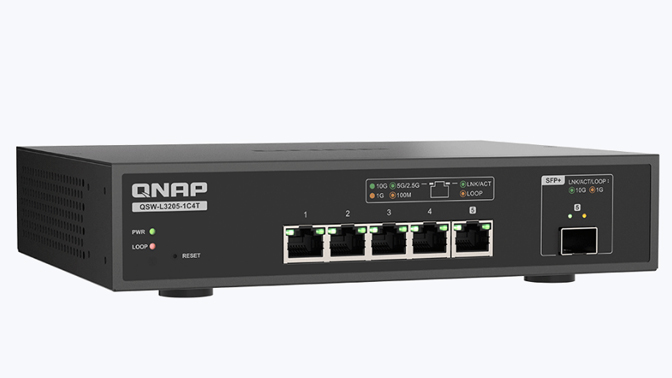 QNAP QSW-L3205-1C4T