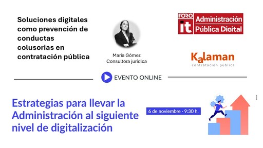 Soluciones digitales como prevención de conductas colusorias en contratación pública