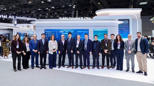 Huawei y el Ayuntamiento de Barcelona MWC 2026