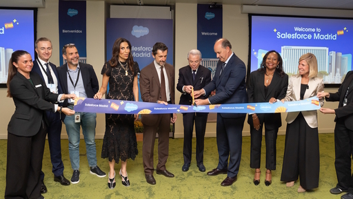 inauguración oficina salesforce en madrid 2