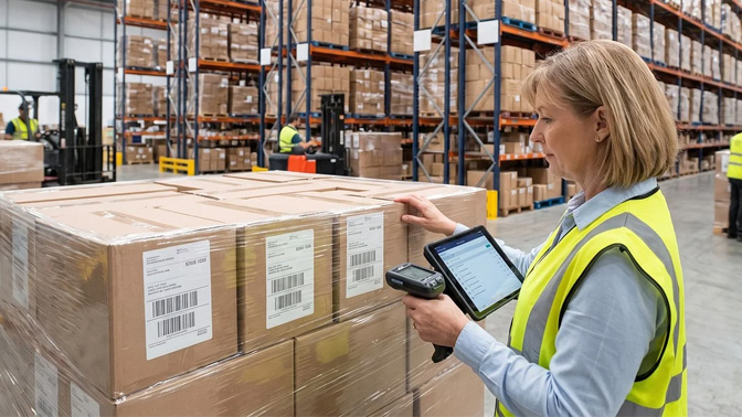 logistica lector codigo barras